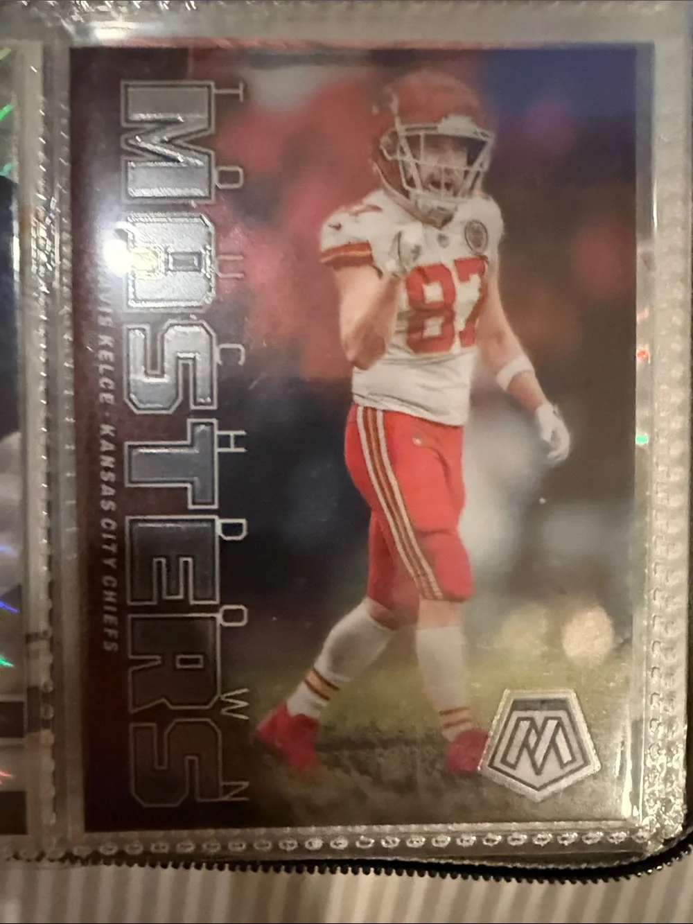 Trading Card - Chiefs Red Football Player Insert touchdown masters